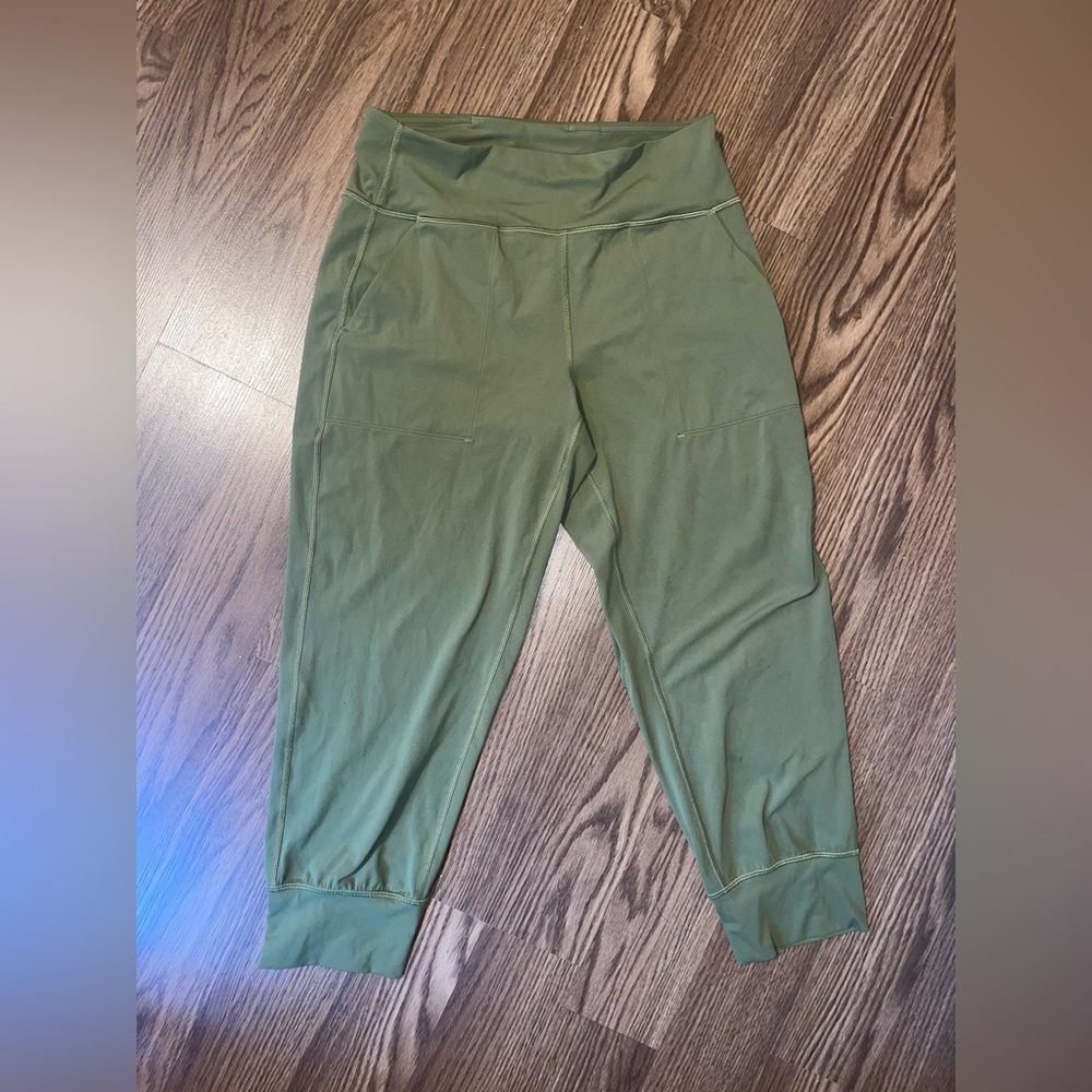 Lululemon Align Joggers- Bronze Green, cropped